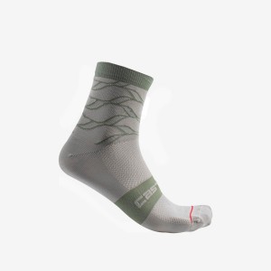 Calzini Castelli CLIMBER'S 3.0 12 CM Donna Grigie | 95781GAVL