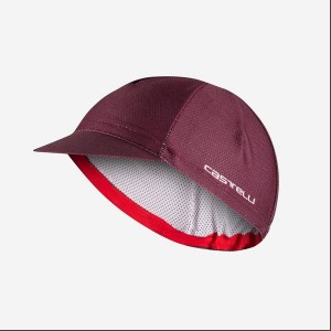 Cappellino Castelli ROSSO CORSA 2 Uomo Bordeaux Profondo | 51243MZSB