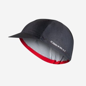 Cappellino Castelli ROSSO CORSA 2 Uomo Nere | 47628YEUD