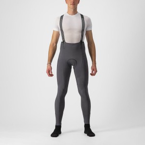 Collant Con Pettorina Castelli FREE AERO RC Uomo Grigie Scuro | 83109AFUN