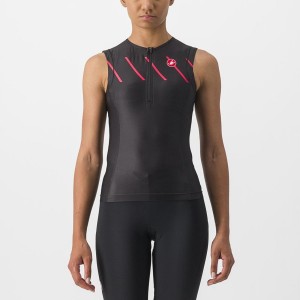 Completo Castelli FREE 2 W TRI SINGLET Donna Nere | 37251CMNS