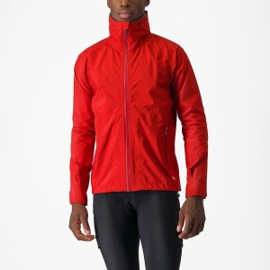 Giacche Castelli TRAIL GT Uomo Rosse | 71529PKQW