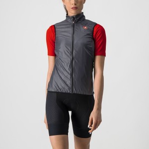 Gilet Castelli ARIA W Donna Grigie Scuro | 97035PBYG