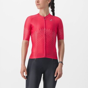 Maglia Castelli AERO PRO W Donna Rosse | 42786DQZT