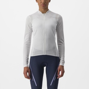 Maglia Castelli ANIMA 4 LONG SLEEVE Donna Bianche | 47861ZXJM