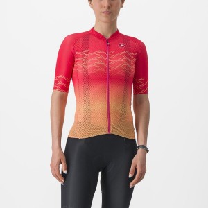 Maglia Castelli CLIMBER'S 2.0 W Donna Arancioni | 86193XABQ