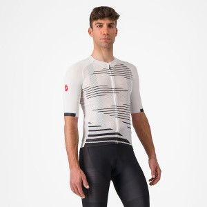 Maglia Castelli CLIMBER'S 4.0 Uomo Bianche Nere | 02695AFZL