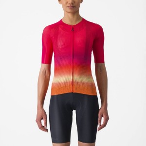 Maglia Castelli CLIMBER'S 4.0 W Donna Rosa | 65294XFUM