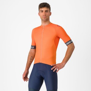 Maglia Castelli ENTRATA VI Uomo Arancioni Grigie Scuro | 90261ITVX