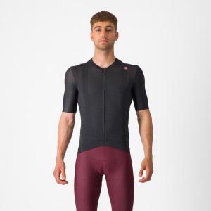 Maglia Castelli ESPRESSO Uomo Nere Grigie Scuro | 79432GRIJ