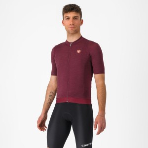 Maglia Castelli ESSENZA Uomo Bordeaux | 94816KVME