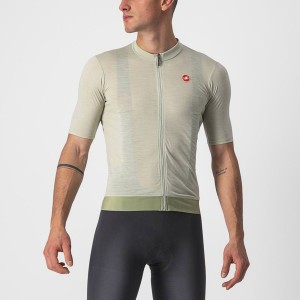 Maglia Castelli ESSENZA Uomo Verdi | 87365TKFH