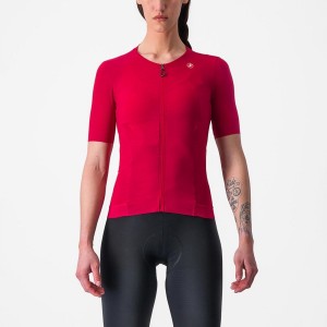 Maglia Castelli PREMIO W Donna Rosse | 73524AJIU