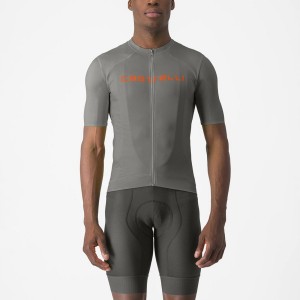 Maglia Castelli PROLOGO LITE Uomo Grigie Arancioni | 30976CIET