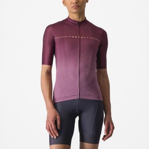 Maglia Castelli SALITA Donna Bordeaux Profondo Viola Profondo | 95140BREN