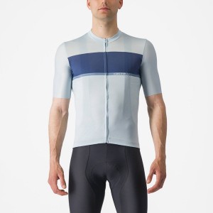 Maglia Castelli TRADIZIONE Uomo Blu Blu Grigie | 92180WAHG