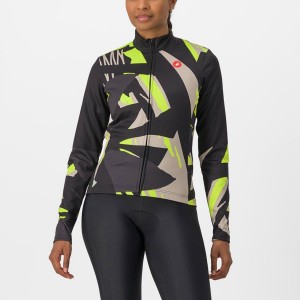 Maglia Castelli TROPICALE LS Donna Nere | 71902BGOM