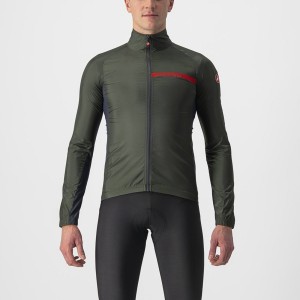 Protezione Castelli SQUADRA STRETCH Uomo Verdi Grigie Scuro | 04723KEGQ