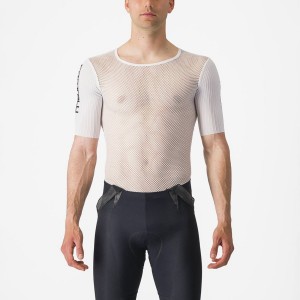 Strato Di Base Castelli BOLERO SS Uomo Bianche | 49082HRUE