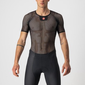 Strato Di Base Castelli CORE MESH 3 SS Uomo Nere | 07346WLYM