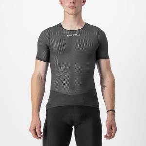 Strato Di Base Castelli PRO MESH 2.0 SHORT SLEEVE Uomo Nere | 07829SDAU