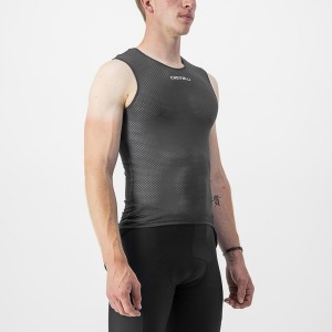 Strato Di Base Castelli PRO MESH 2.0 SLEEVELESS Uomo Nere | 20643PJFN