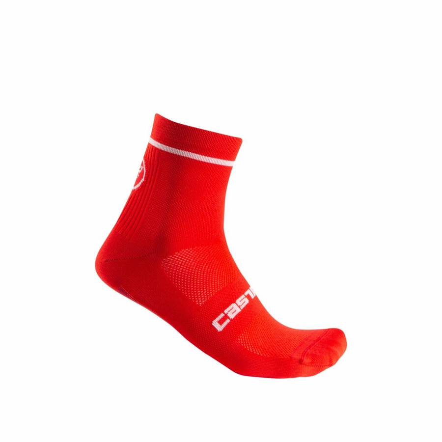 Calzini Castelli ENTRATA 9 Uomo Rosse | 78210NVQZ