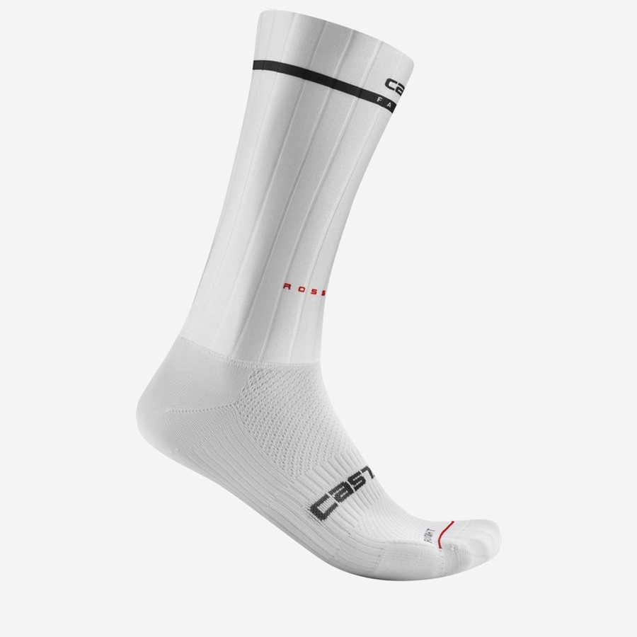 Calzini Castelli FAST FEET 2 Uomo Bianche | 10572NQHY