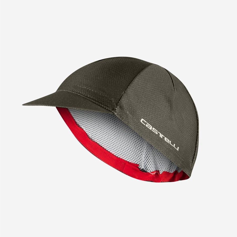 Cappellino Castelli ROSSO CORSA 2 Uomo Verdi Profondo | 27093ZHEN