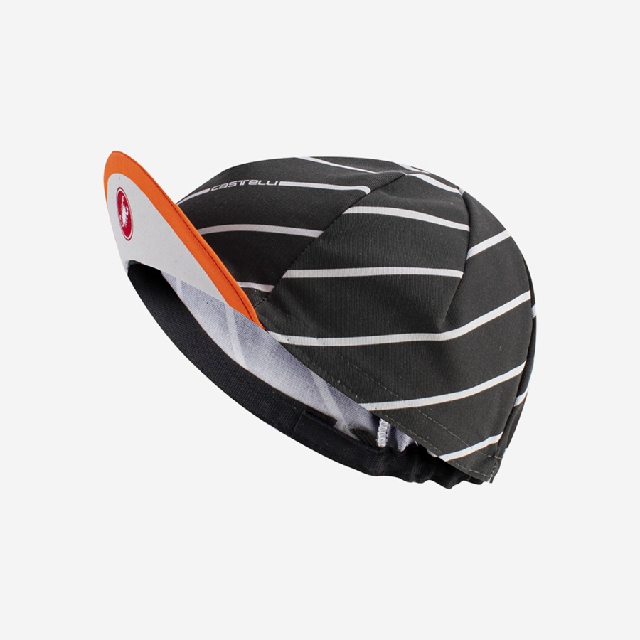 Cappellino Castelli SPEED STRADA Uomo Grigie Scuro | 38176ICEM