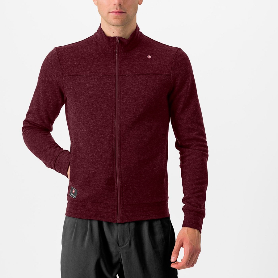 Casual Castelli VIGORELLI TRACK Uomo Bordeaux Profondo | 08956IRHQ