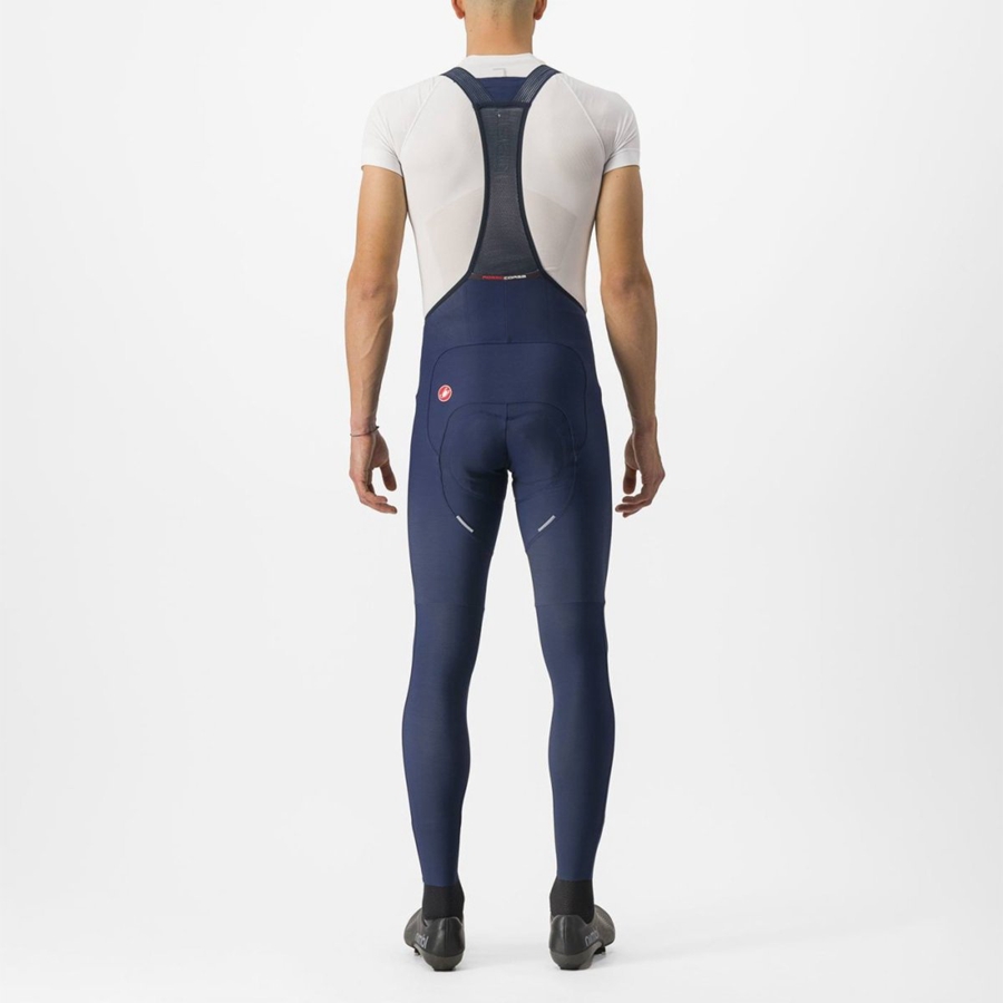 Collant Con Pettorina Castelli FREE AERO RC Uomo Blu | 08137OEAV