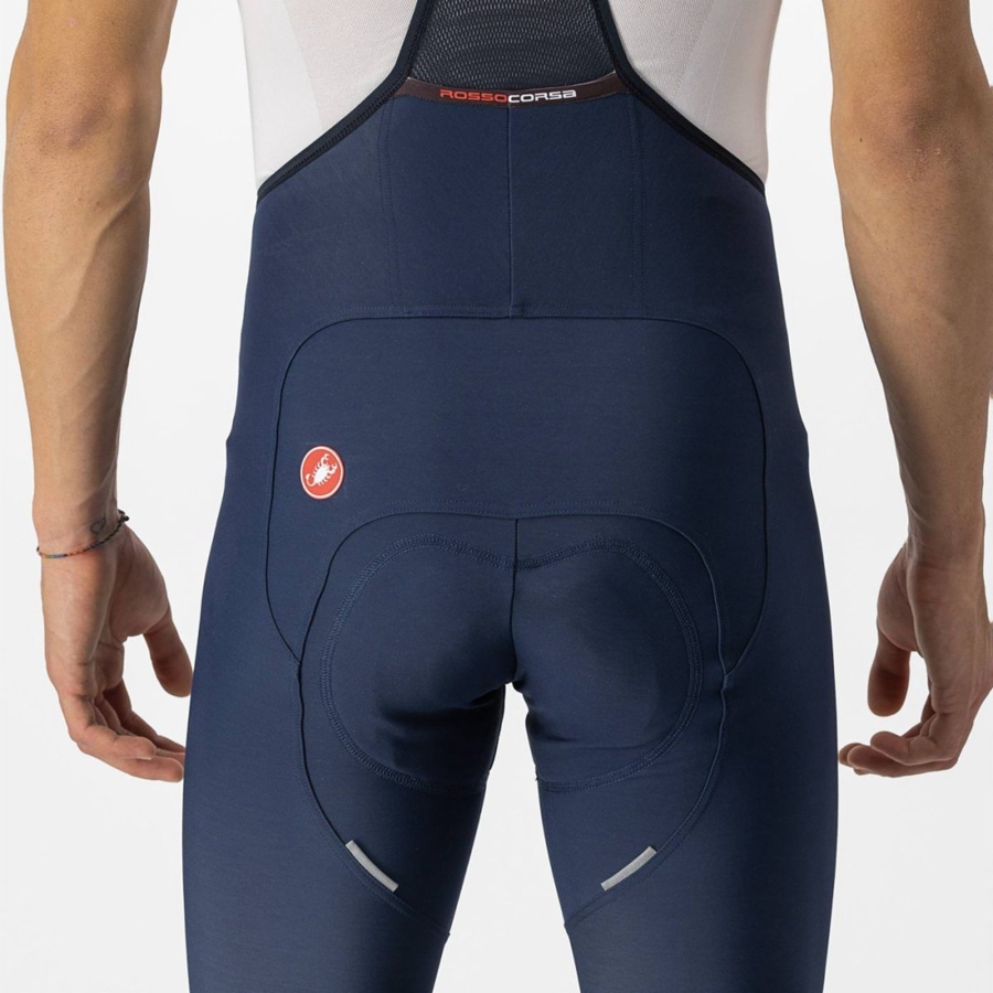 Collant Con Pettorina Castelli FREE AERO RC Uomo Blu | 08137OEAV