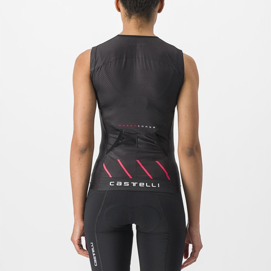 Completo Castelli FREE 2 W TRI SINGLET Donna Nere | 37251CMNS