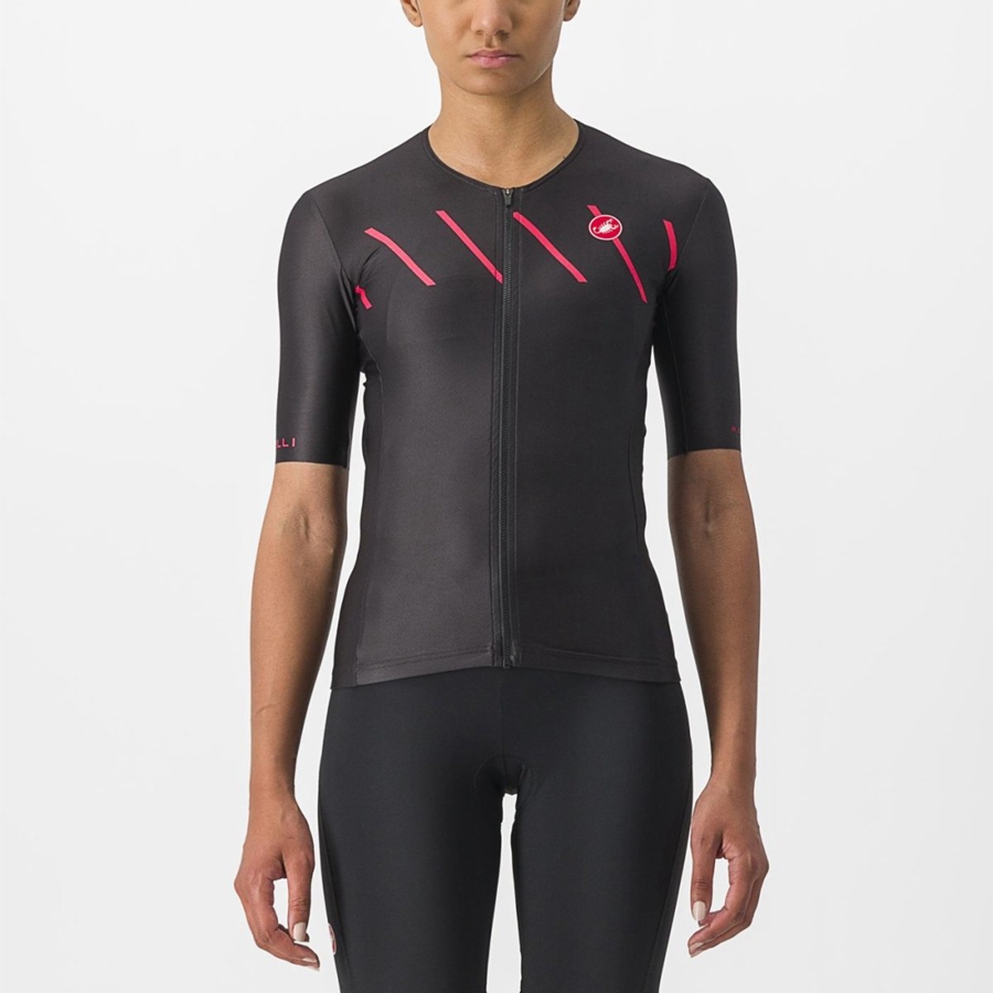 Completo Castelli FREE SPEED 2 W RACE TOP Donna Nere | 80295JLWV