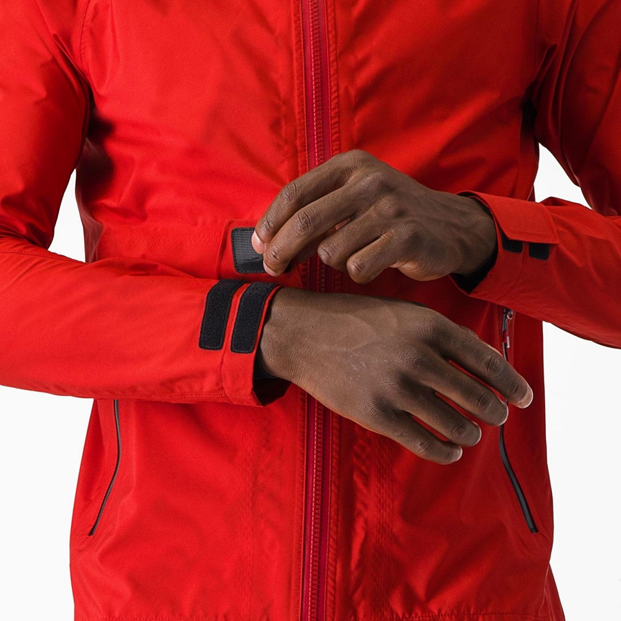 Giacche Castelli TRAIL GT Uomo Rosse | 71529PKQW