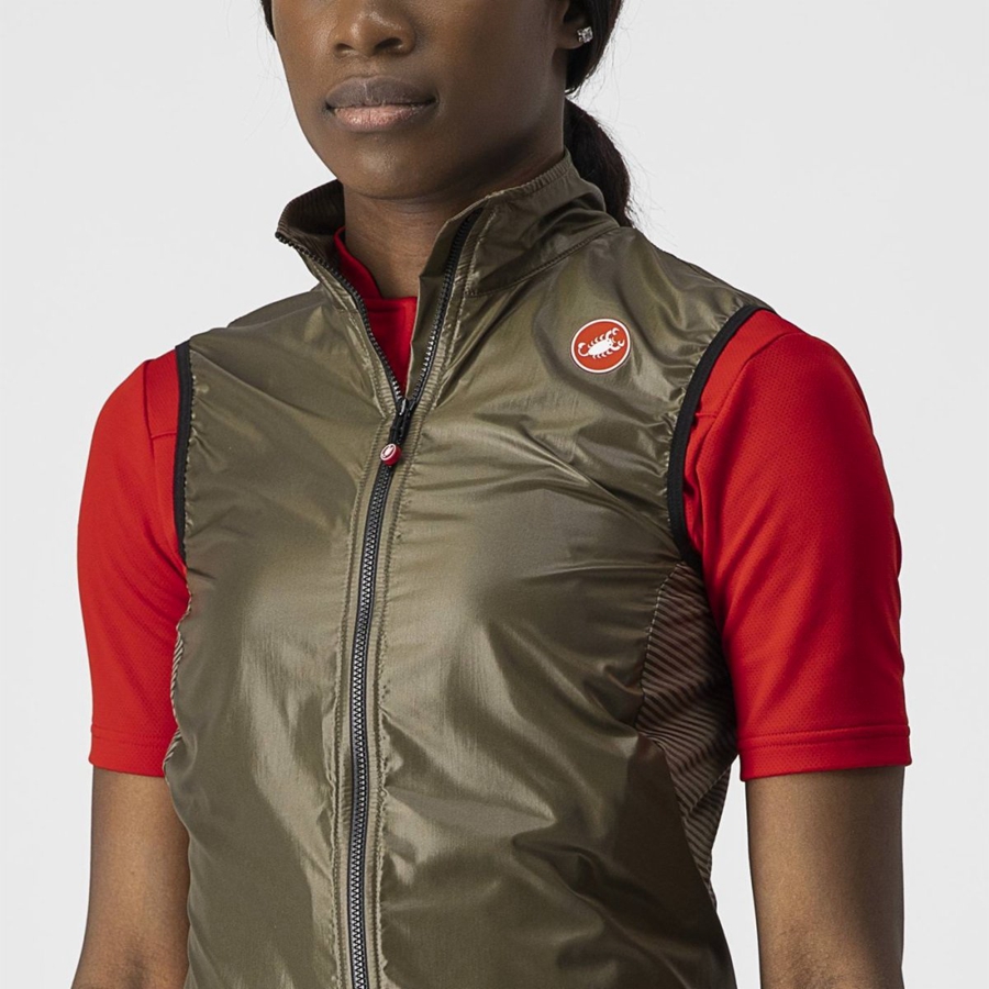 Gilet Castelli ARIA W Donna Marroni | 25943PQWX