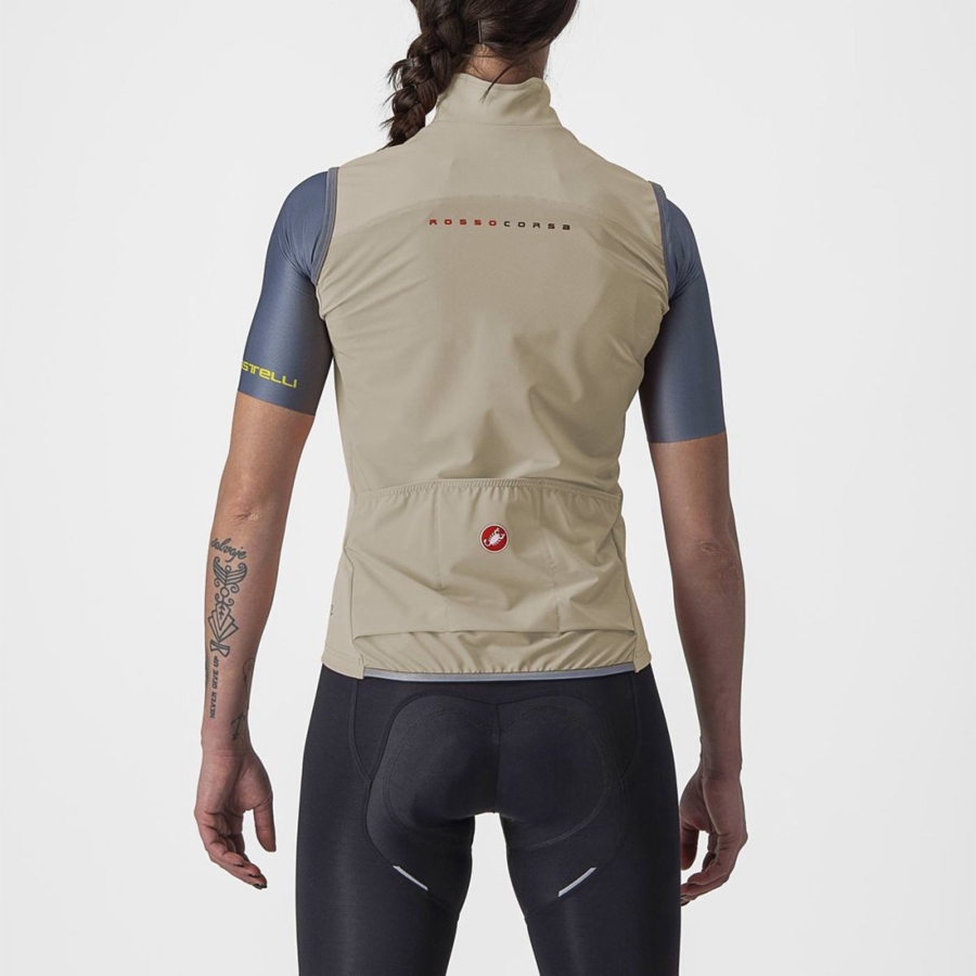 Gilet Castelli PERFETTO RoS 2 W Donna Grigie | 41087CNYU