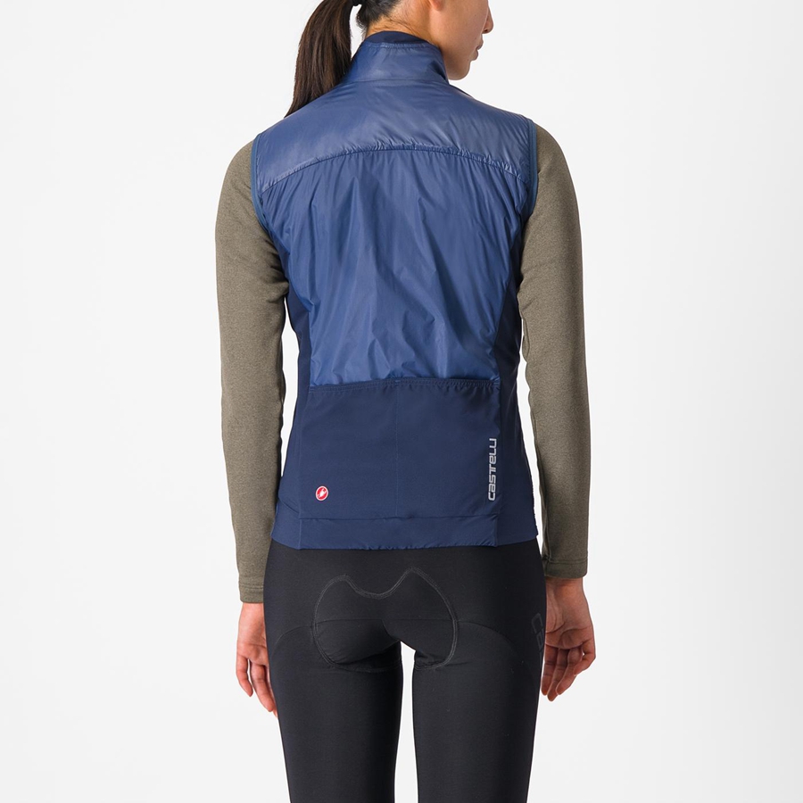 Gilet Castelli UNLIMITED W PUFFY Donna Blu Blu | 06873IEZL