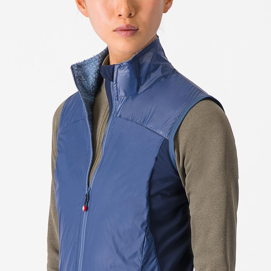 Gilet Castelli UNLIMITED W PUFFY Donna Blu Blu | 06873IEZL