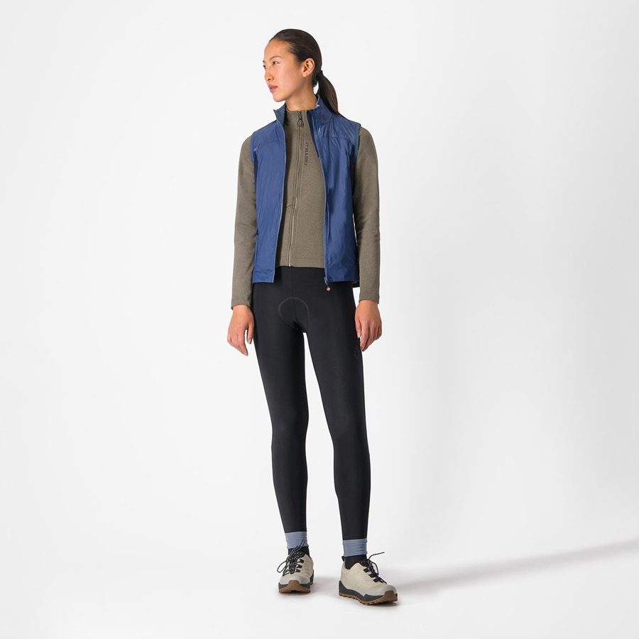 Gilet Castelli UNLIMITED W PUFFY Donna Blu Blu | 06873IEZL