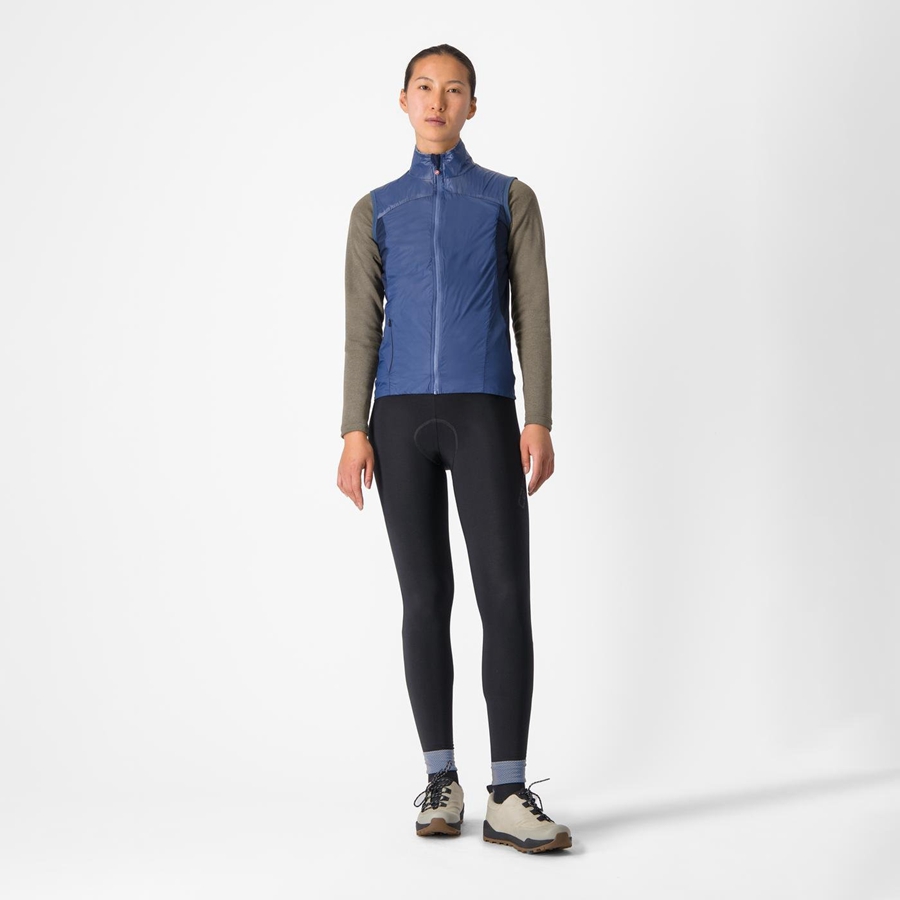 Gilet Castelli UNLIMITED W PUFFY Donna Blu Blu | 06873IEZL