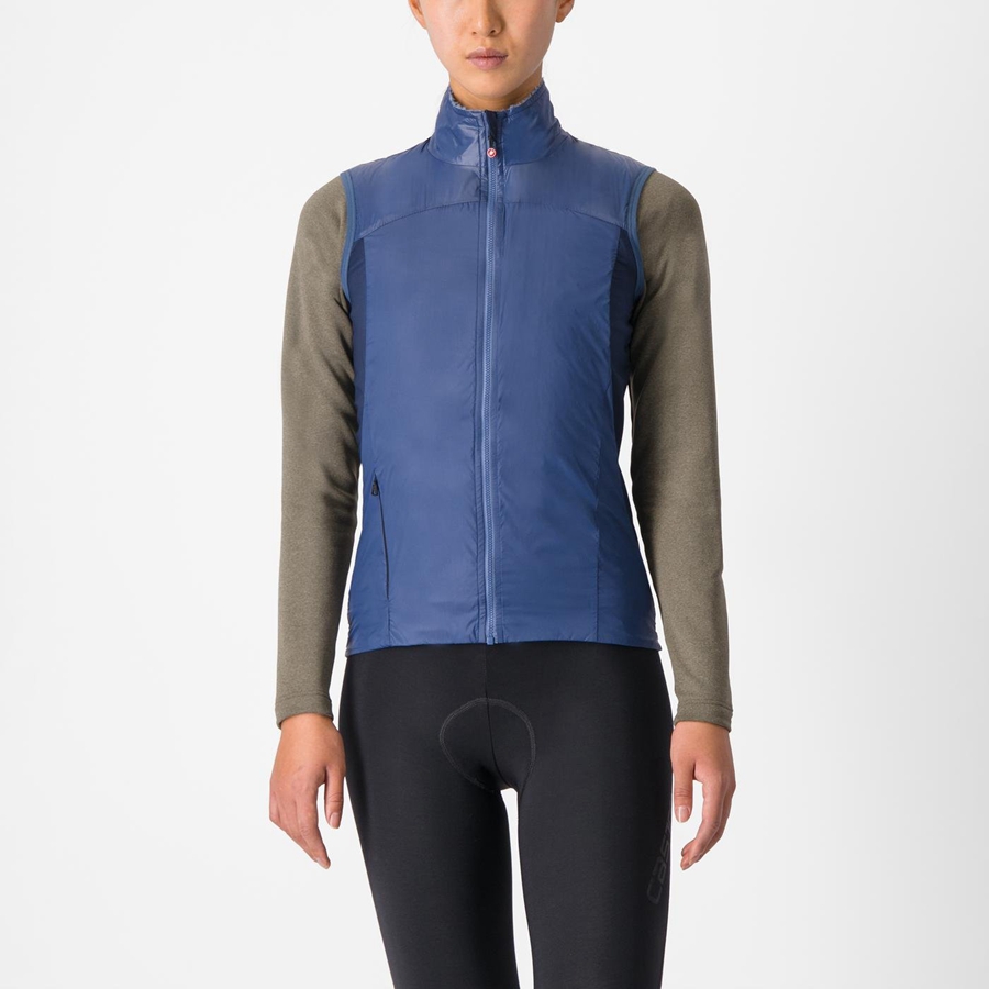 Gilet Castelli UNLIMITED W PUFFY Donna Blu Blu | 06873IEZL