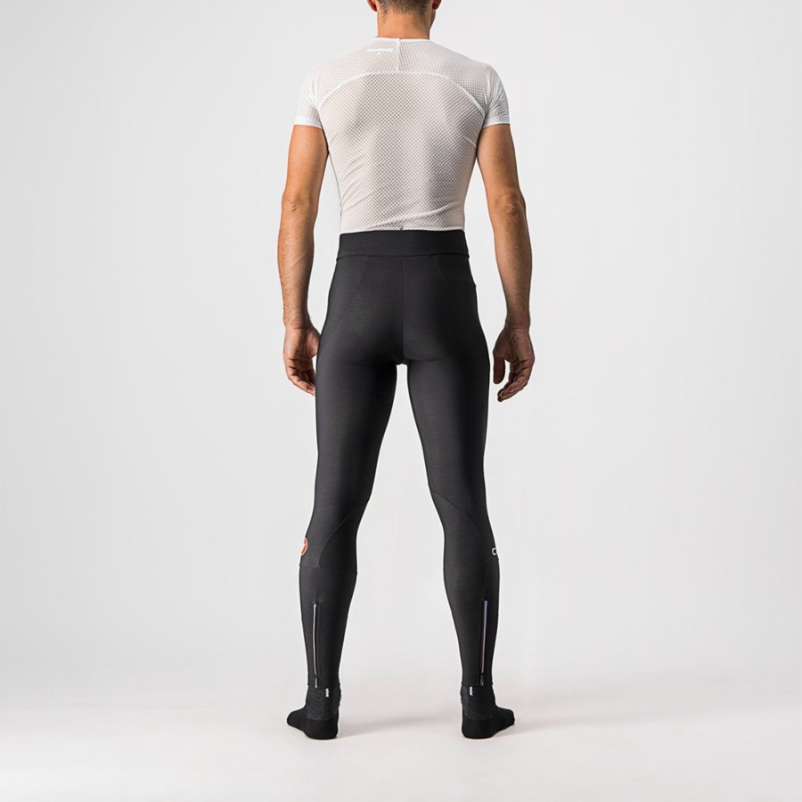 Leggings Castelli ENTRATA NO PAD Uomo Nere | 26980ZXBF