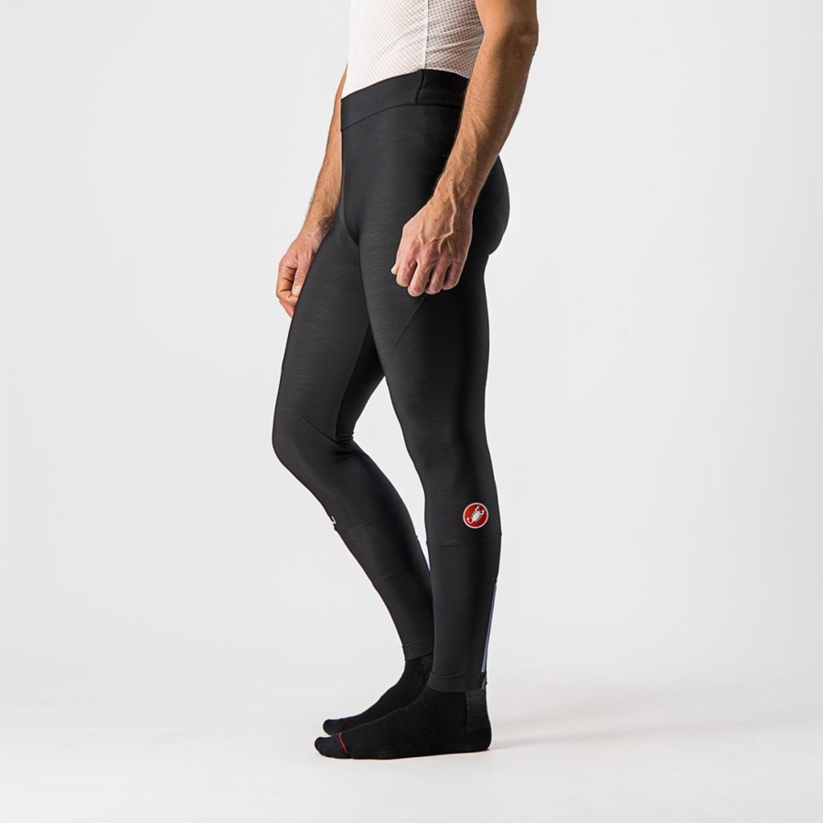 Leggings Castelli ENTRATA NO PAD Uomo Nere | 26980ZXBF