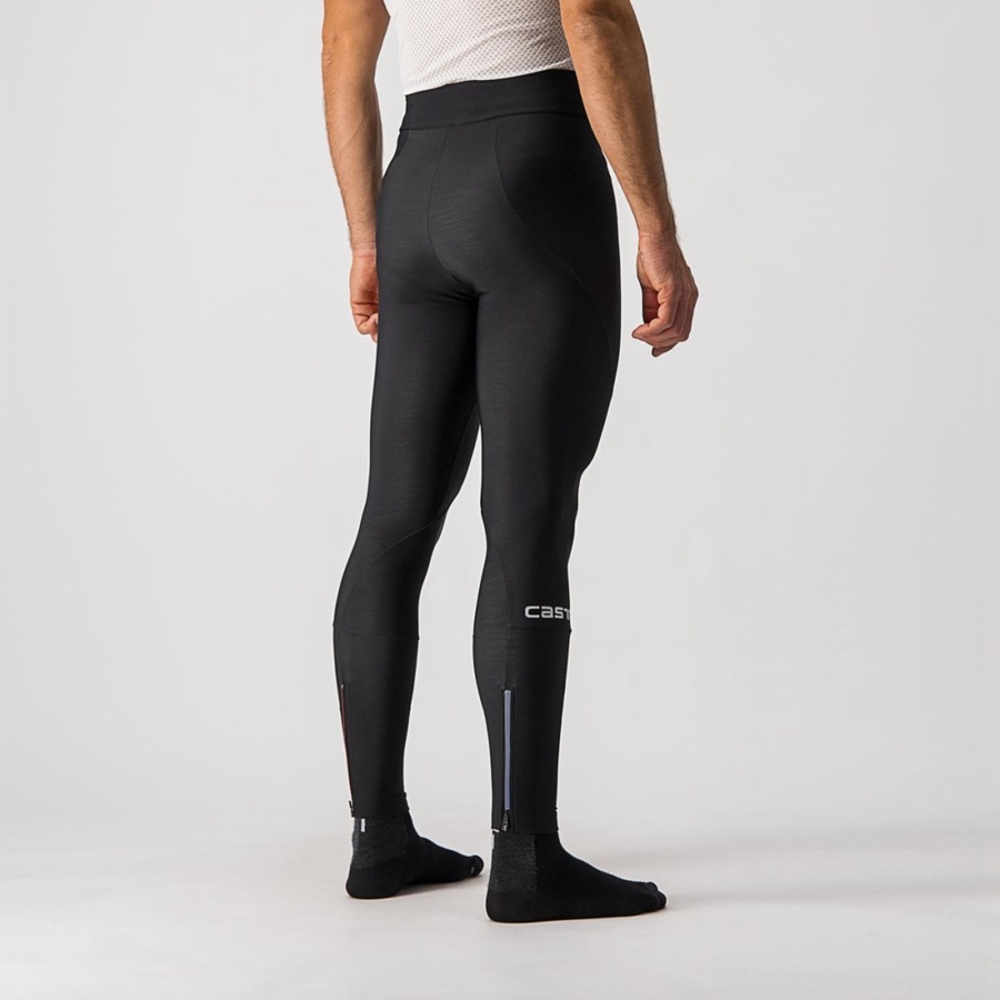 Leggings Castelli ENTRATA NO PAD Uomo Nere | 26980ZXBF