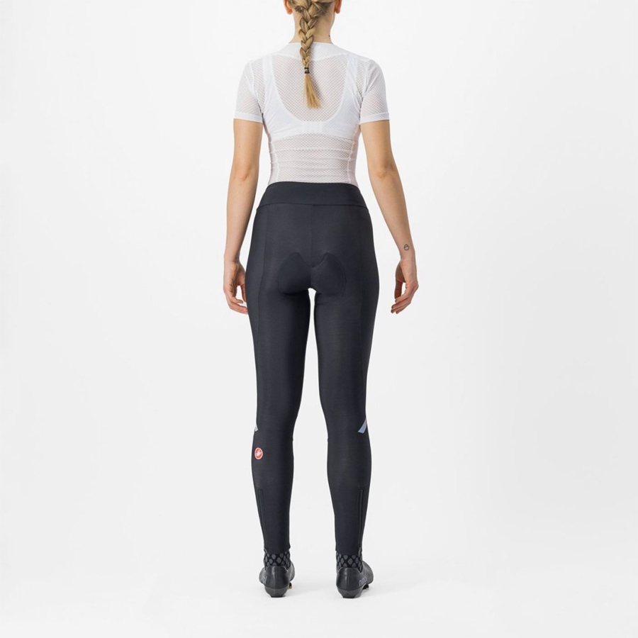 Leggings Castelli ENTRATA W Donna Nere | 14896ARPS