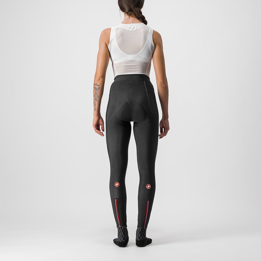 Leggings Castelli MENO WIND W Donna Nere | 10362KGLA