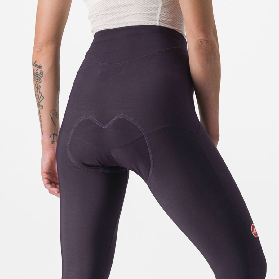 Leggings Castelli SORPASSO RoS W Donna Argento | 97418MRYI