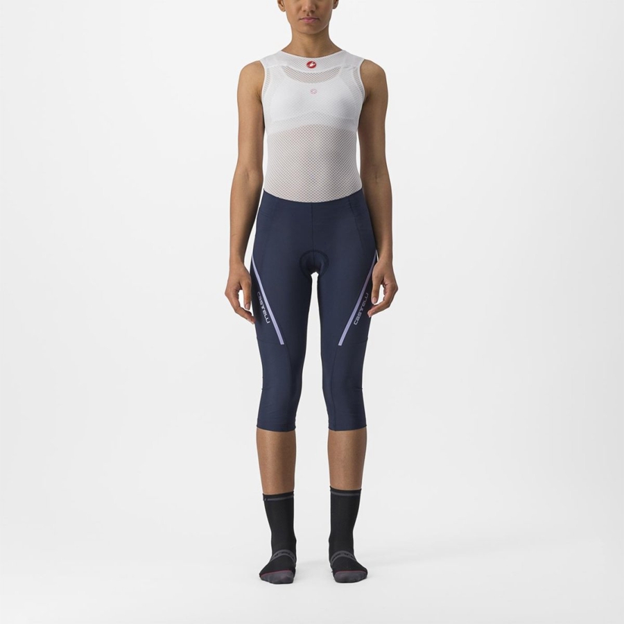 Leggings Castelli VELOCISSIMA 3 KNICKER Donna Blu Viola Bianche | 12850IYEB